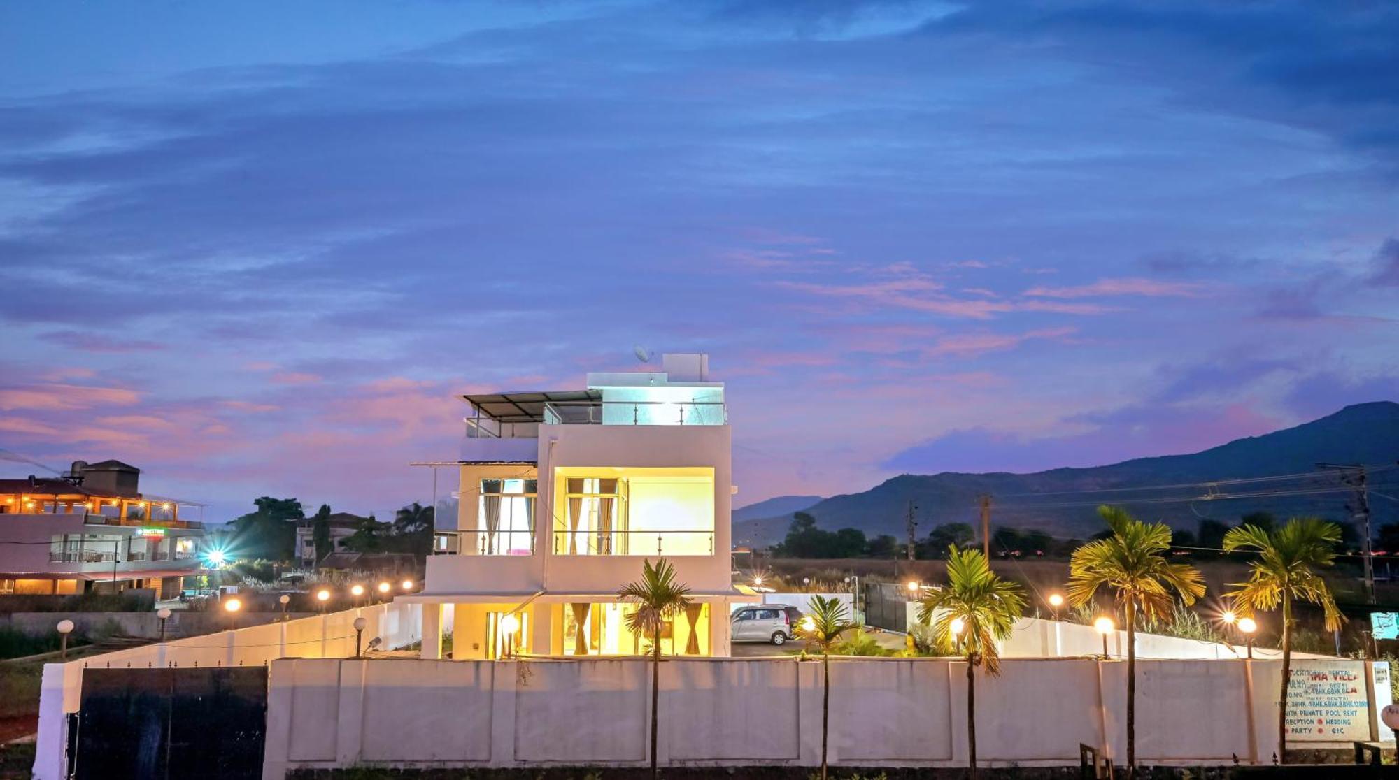 Empyrean Stay II 6Bhk Big Daddy Villa Ll Ac II Pvt Pool II Terrace View II Lux Lonavala Dış mekan fotoğraf