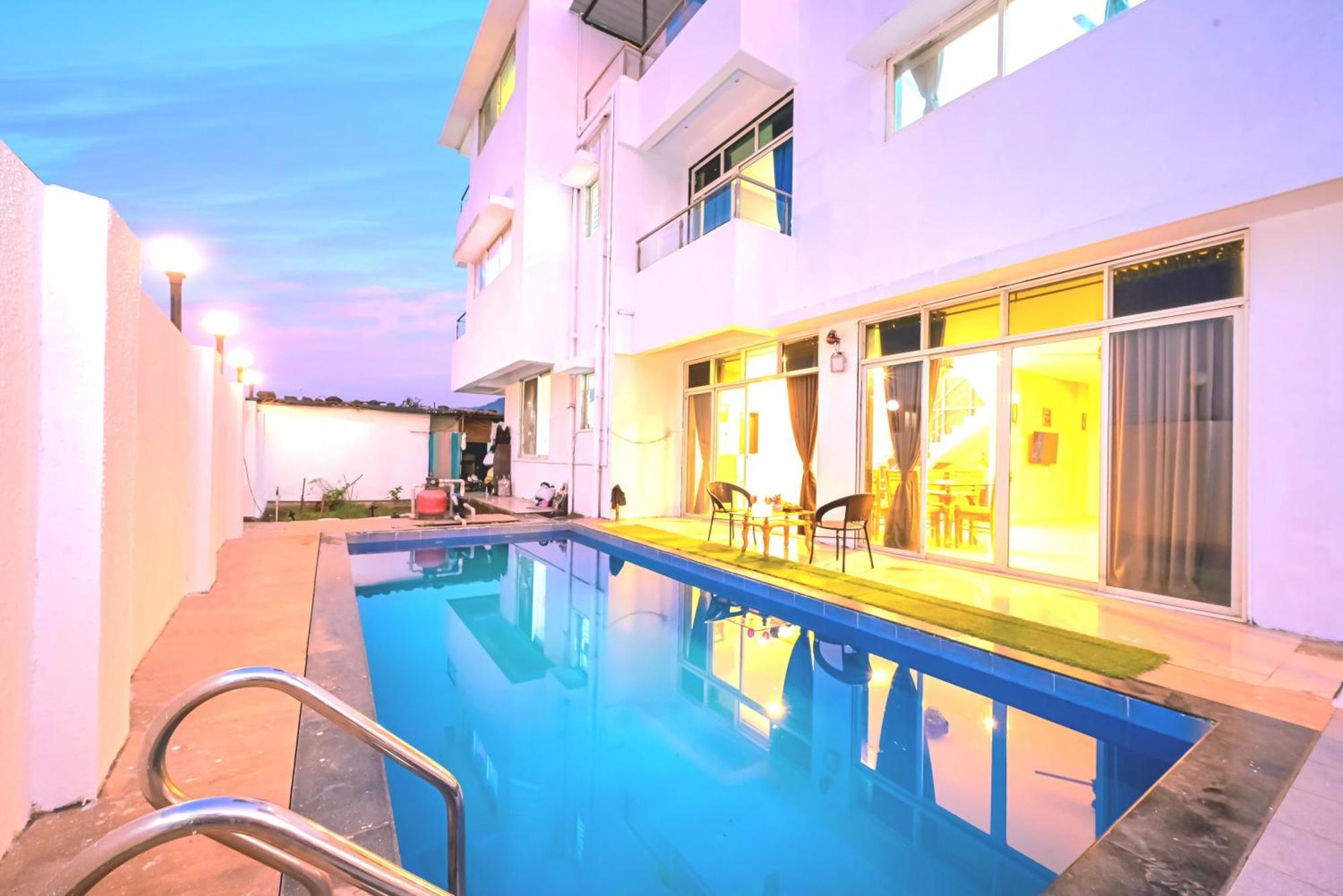 Empyrean Stay II 6Bhk Big Daddy Villa Ll Ac II Pvt Pool II Terrace View II Lux Lonavala Dış mekan fotoğraf